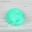 Крючок для вязания металлический, HD, двухсторонний, d=1,0-2,0мм, 13см