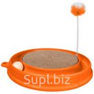 Когтеточка Play n Scratch круглая оранжевая