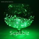 Гирлянда "Метраж" улич. УМС, 10 м, Н.З., большой LED-100-24В, без контроллера, зелёный