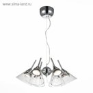 Люстра CONO 5x7Вт LED хром 65x65x133см