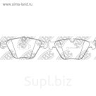Колодки тормозные дисковые NIBK PN0222