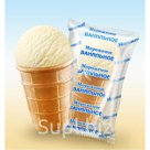 Мороженое ванильное в вафельном стаканчике 70 г. 8%