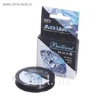 Леска плетёная Aqua Black Brilliant, 25 м, 0,10 мм