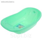 Ванна детская анатомическая, с клапаном для слива воды, цвета МИКС