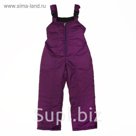 Полукомбинезон для девочки, рост 134 см, цвет фиолетовый ПКД-5/34