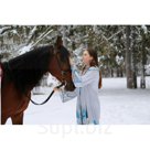 Уздечка казачья "Офицерская" с поводом, ручной работы