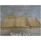 Набор бамбуковых овальных корзинок из 3 штук: 23х17х7, 21х17х7, 20х15х6 см.