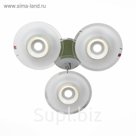 Люстра NETTO 3x36Вт LED хром 60x60x23см
