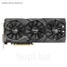 Видеокарта Asus GeForce GTX 1060 STRIX GAMING OC, 6G, 192bit, GDDR5, 1620/8208, Ret
