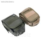 Сумка походная зеленая влагостойкая без лого 18*16см микс