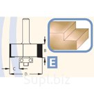 Фреза для снятия фасок двухзубая с подшипником 31,8х9,5х12,7х8 Dimar, E220955