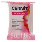 Полимерная глина запекаемая, Cernit Glamour Pearl, 56 г, розовая, №425