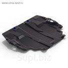 Защита картера и КПП Rival для Volkswagen Caddy 2015-н.в., 111.5855.1