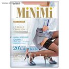 Чулки MiNiMi, Capriccio 20 (100/10), размер 3/4, nero