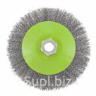 Щетка для УШМ 125 мм М14 тарелка витая проволока СИБРТЕХ