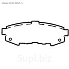 Колодки тормозные Friction Master ELT1073