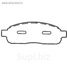 Колодки тормозные Friction Master ELT1011