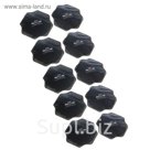 Пластырь резинокордный для диагональных шин ПД-5, 120х120 мм, 2 слоя корда, набор 10 шт.