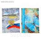 Тетрадь А4, 48 листов клетка, офсет №1, лак, МИКС
