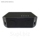 Портативная акустика Model-mini X8U-C, Bluetooth, USB, micro SD, FM, черная