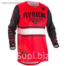 Джерси FLY RACING KINETIC ERA, размер L, черно-красный