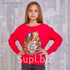 Комплект для девочки (толстовка, майка), рост 152 см (80), цвет фуксия/серый (арт. ZG 17008-MF2_П)