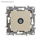 Механизм розетки TV СП Legrand "Etika Plus ", проходная 15дБ, сл. кость 672363