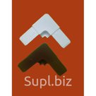 Соединительный уголок ABS цельнолитой, коричневый