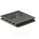 Террасная доска DeckLine Premium (Серый, Тиснение)