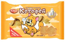 Печенье сахарное "Котофей" 400г