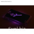 Чехол для задней панели Samsung Galaxy Note, 9220, с подсветкой "Цветы", МИКС