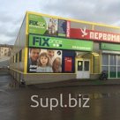 Здание из металлоконструкций с использованием сэндвич-панелей.