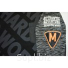 Свитшот "Work Hard" для мальчика (серый)