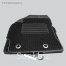 Коврики в салон для Infiniti QX56 5-дв. SUV 2004-2010, 3 шт., текстиль "Robust-Lux", черный 255962