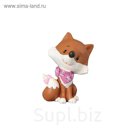 Фигурка декоративная "Лисичка", 4,5х4х7,5 см