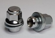 Гайка M12X1,25 37,5мм Прессшайба, носик 18,5мм, закр кл21мм