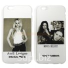 Чехол - накладка 'TPU силикон с рисунком лаковый - D&G Monica Bellucci' для iPhone 6/6S