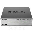 Коммутатор D Link DES 1005D O2B неуправляемый настольный 5x10 100BASE TX