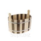 Шайка - ушат в форме овала День – Ночь артикул БК 53