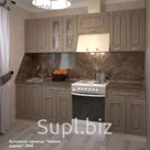 Кухонный гарнитур, 2400 мм, цвет Чайное дерево