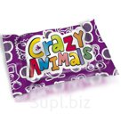 Конфеты шоколадные "Crazy Animals" смородина 1000 г, 1/ 10 пак. /10,0 кг