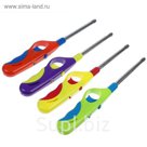 Зажигалка для газовой плиты, не заправлена, газ, 28 см, микс