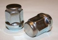 Гайка M12X1,25 30мм Конус, нерж.колп кл19мм