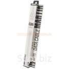 Кабель USB Remax RC-028i (1A - 1 м.) резиновый плоский *