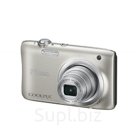 Фотоаппарат Nikon CoolPix A100 серебристый 20 1Mpix Zoom5x