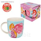 Кружка "Любимая доченька" Принцессы, 350 мл