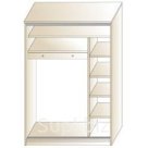 Шкаф-купе двухдверный 1200*450*2320 мм