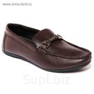 Мокасины мужские Sb арт. A2041-3 (коричневый) (р. 45 (28,5)
