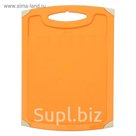 Доска разделочная 36х28 см "Люкс", цвет МИКС