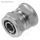 Муфта AQuapex, обжимная, 20 мм х 3/4" внутренняя резьба